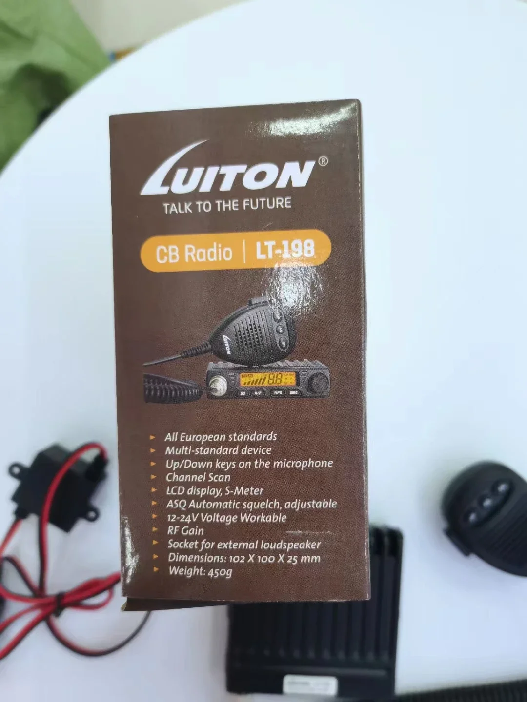 CB MOBILE MINI RADIO LUIBOULT 198 AM FM 4W COMPACT 40 Canaux