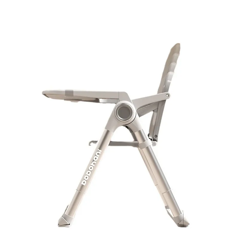 Djustable Baby High Chair - Convertible Toddler Dining Seat with Foldable Design, Portable Growth Chair for Home & Travel