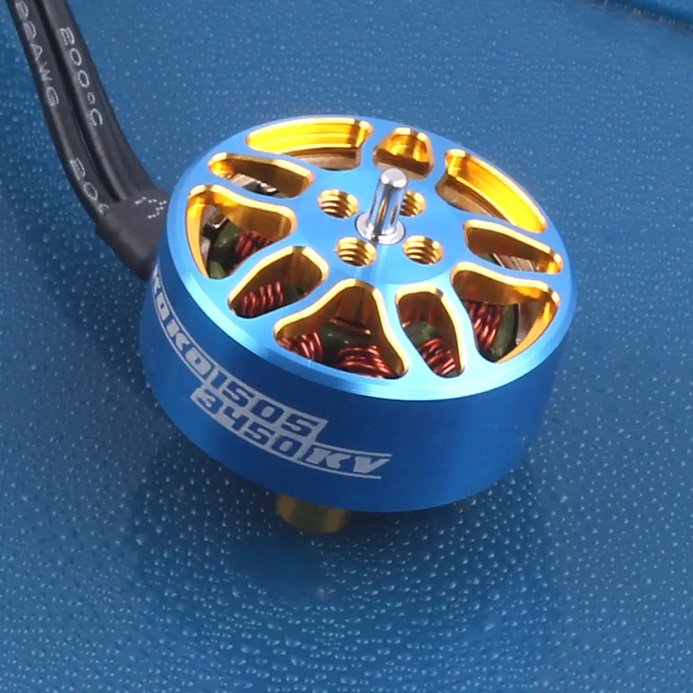 

SKYSTARS KOKO 1505 3450KV 3-6S бесщеточный гоночный двигатель для гонок FPV дальнего действия 2,5-4 дюйма зубочистка дрон DIY Запчасти