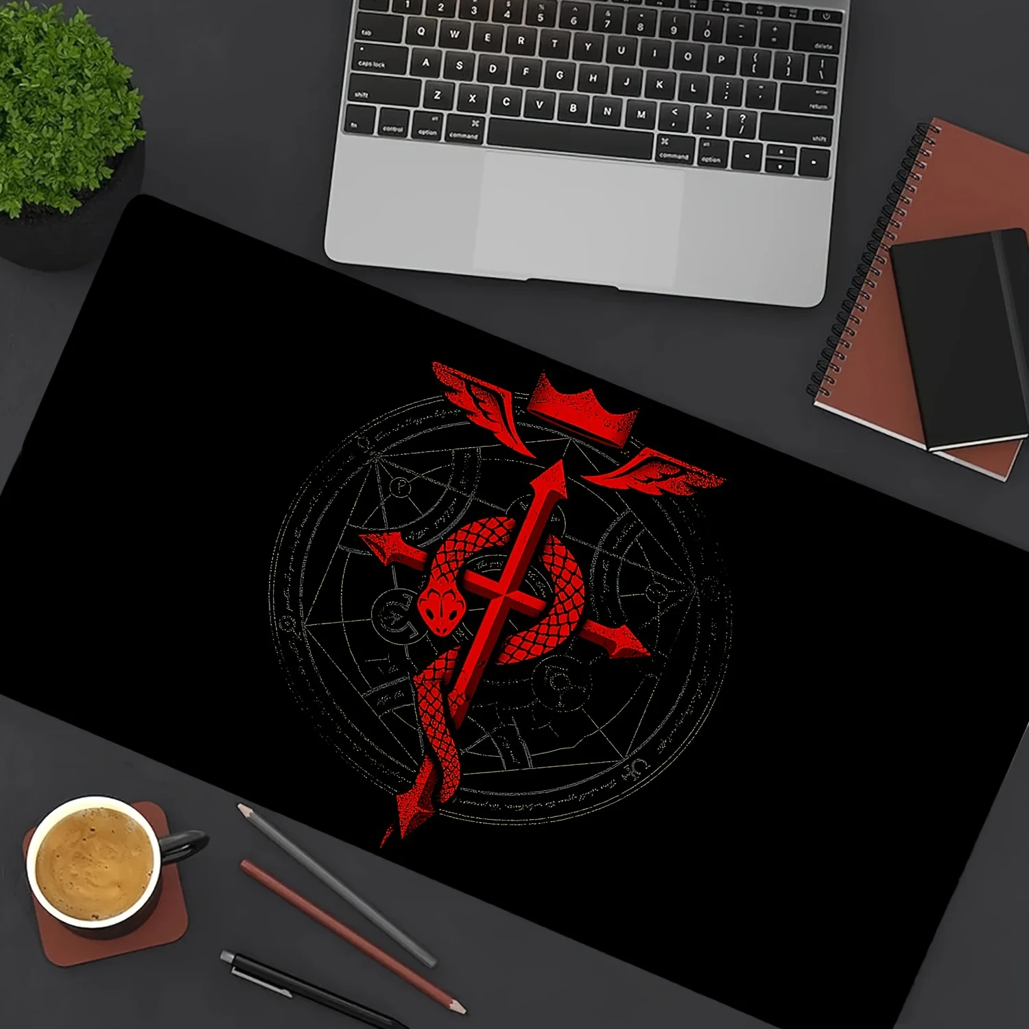 

Simple Symbol Design Mouse Pad Large Rubber Base Anti-slip PC Desk Accessories Mousepad for Offices and Gamer Keyboard Decor Mat