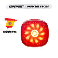 iGPSPORT TL50 Smart Tail Light Rear Bike Light Brake Warning Lamp Di2 Control 6 Light Modes Cycling Taillight Bike Accessories