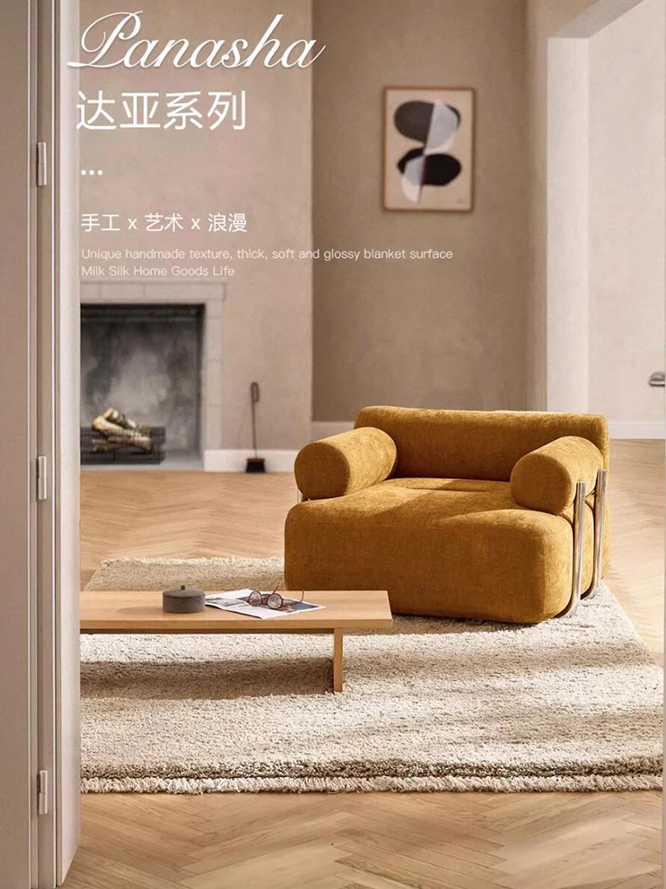 Minimalist Luxury Tassel Carpet Living Room Solid Color Balcony Cloakroom Coffee Table Floor Mat Thick Bedroom Carpets Bedside