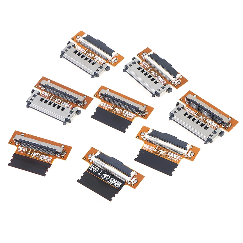 

TS 1pc 45*30mm FHD LVDS LVDS 51pin SAM turn Cable Connector Cable Adapter Board