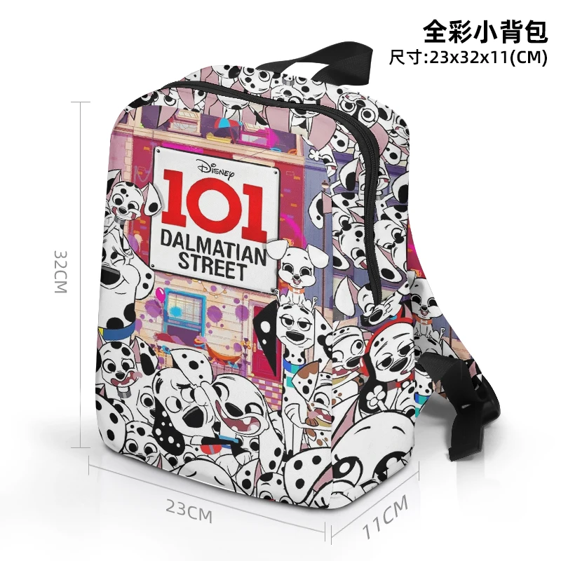 Disney 101 Dalmatians 6671 Anime Customized Backpack Mini Casual Cartoon Children Bag School Knapsack Gift