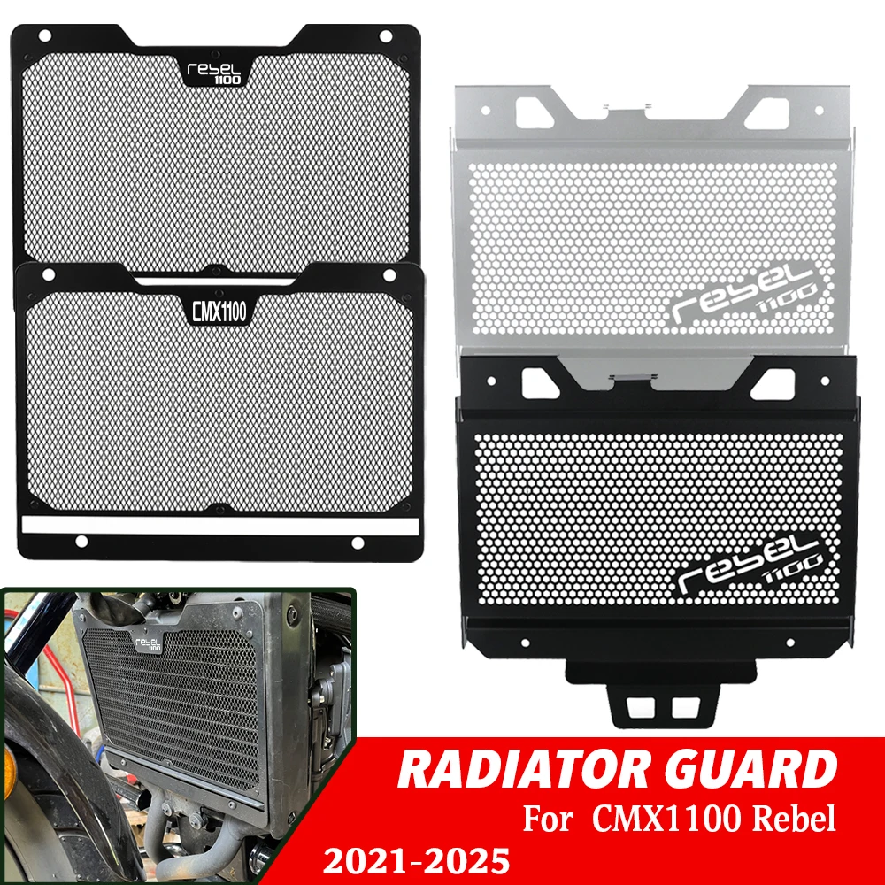 

For Honda CMX1100 Rebel1100 Rebel 1100 CMX 1100 2021~2025 Motorcycle Accessories Radiator Guard Protection Grille Grill Cover