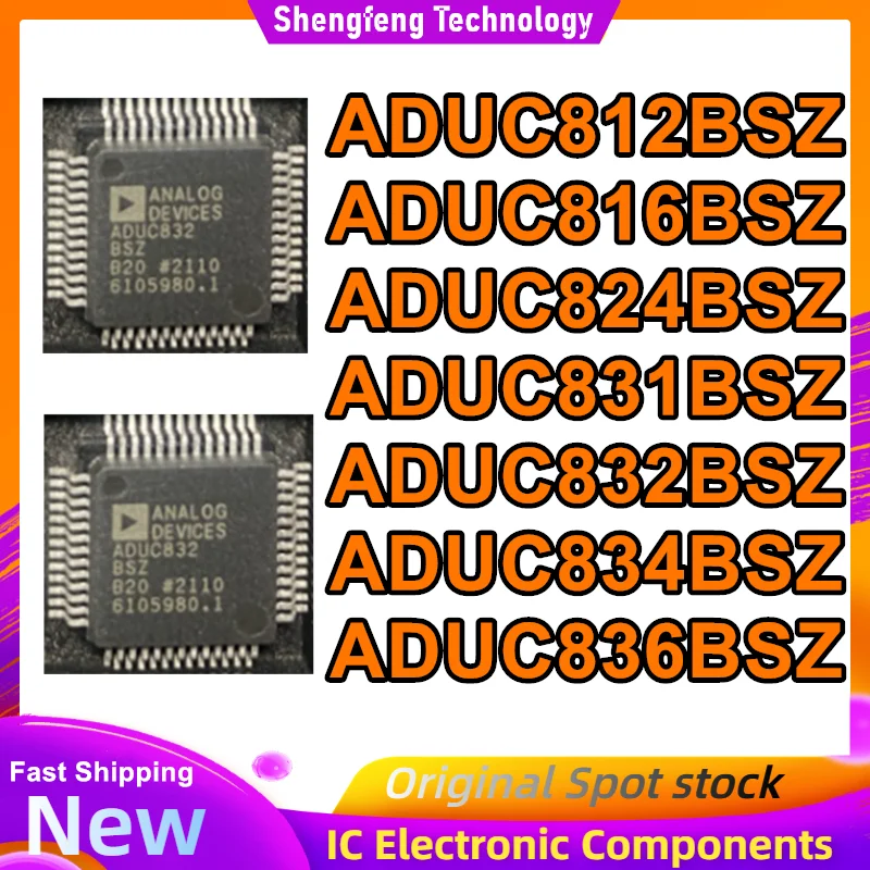 ADUC812BSZ ADUC816BSZ ADUC824BSZ ADUC831BSZ ADUC832BSZ ADUC834BSZ ADUC836BSZ QFP52 IC Chip 100% New Original in stock