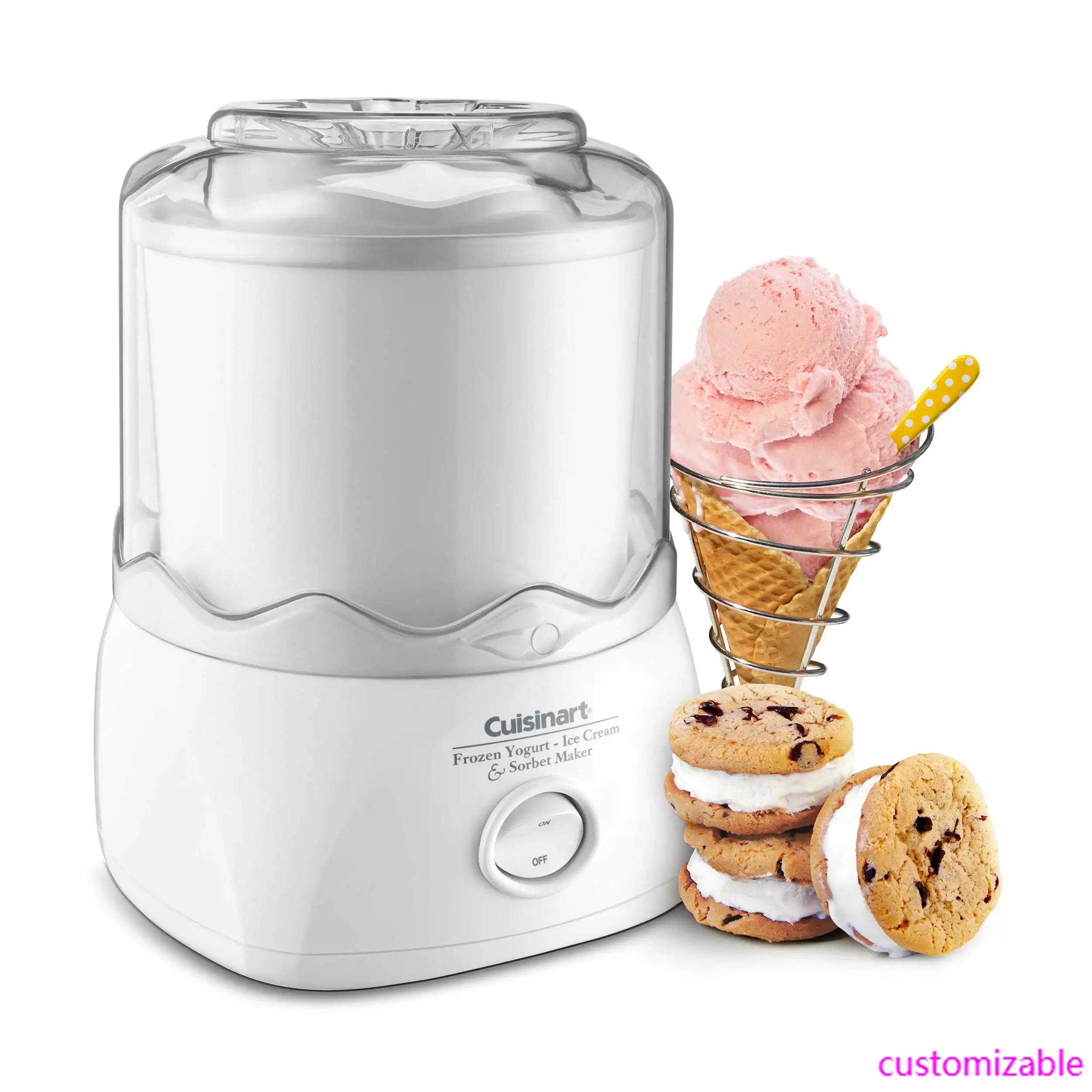 

Automatic 1.5 Qt Frozen Yogurt-Ice Cream & Sorbet Maker