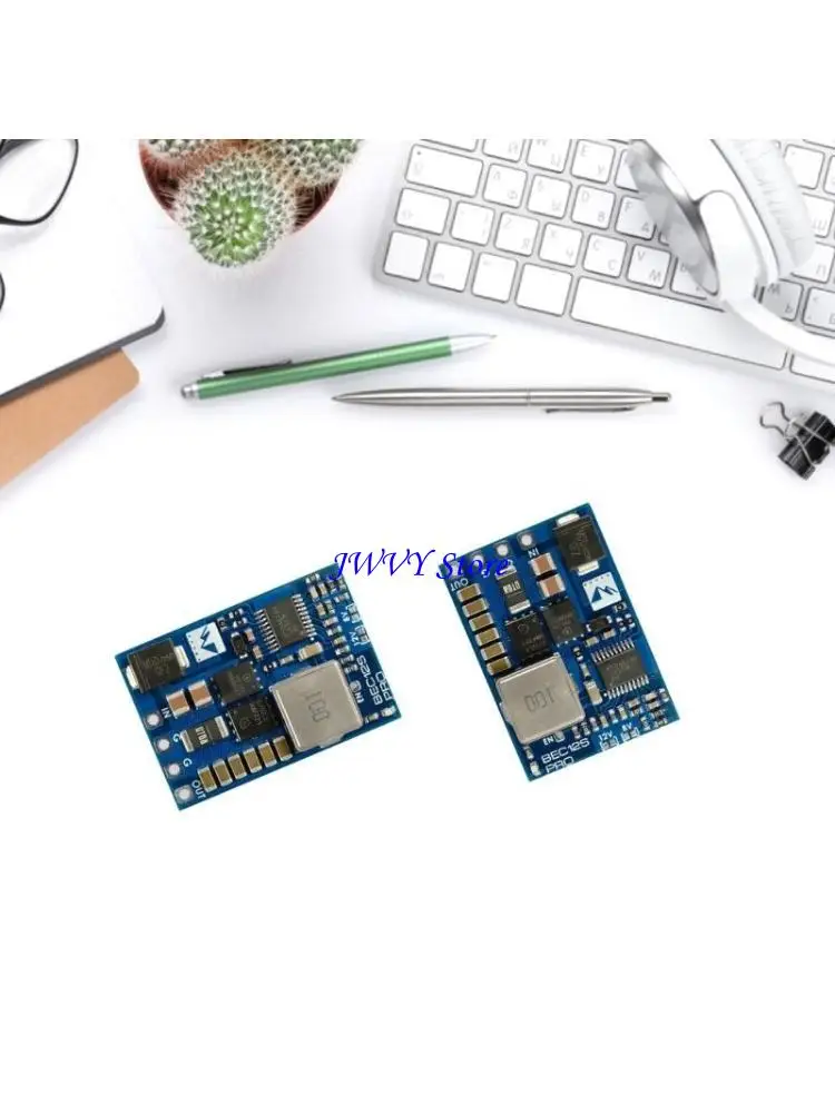 573A Universal Power Supply Module BEC 12S-PRO Efficient Converter Module Board Stable Output TVS Protections Include