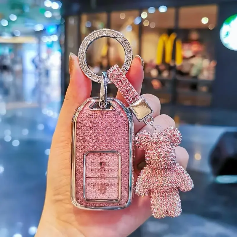 

Car key case cover shell for Honda CRV Civic Accord xrv VEZEL Hiroshi Fit crider sensing urv CRIDER ENVIX INSPIRE AVANCIER