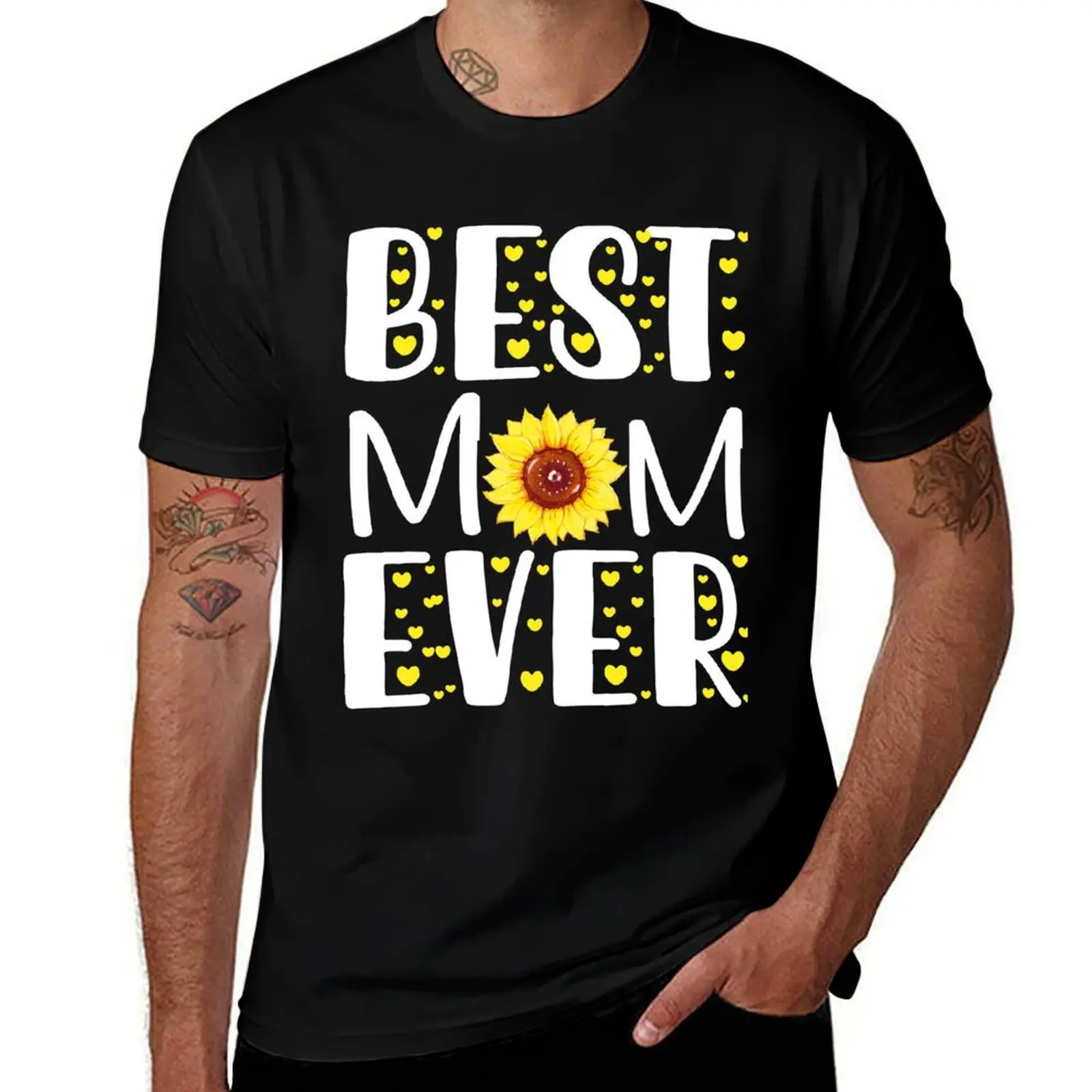 BEST MOM EVER FUNNY BEST IDEA FOR MOTHER DAY GIFT T-Shirt Light Athletic Short Sleeve Tee Shirt