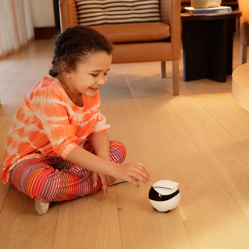 EBO Robot Pintar Catpal AIR/SE Pengenalan Al 1080P Perekam Video Suara Anjing Kucing Peliharaan Mainan Robot Cerdas Familybot Teman Cerdas