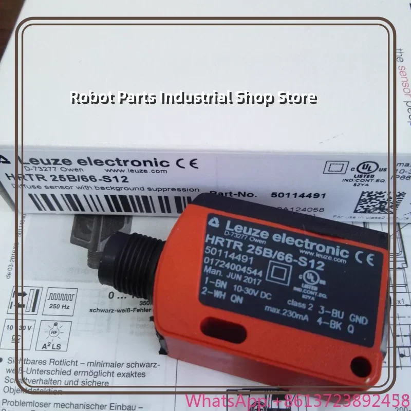 

New original Leuze HRTR 25B/66-S12 50114491 photoelectric switch
