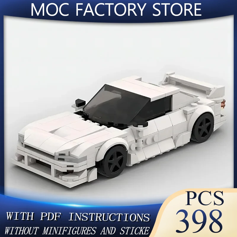 

Модель автомобиля, совместимая с Moc S14, модель спортивного автомобиля, технологический модульный строительный блок, подарок, рождественская детская игрушка, набор «сделай сам», сборка
