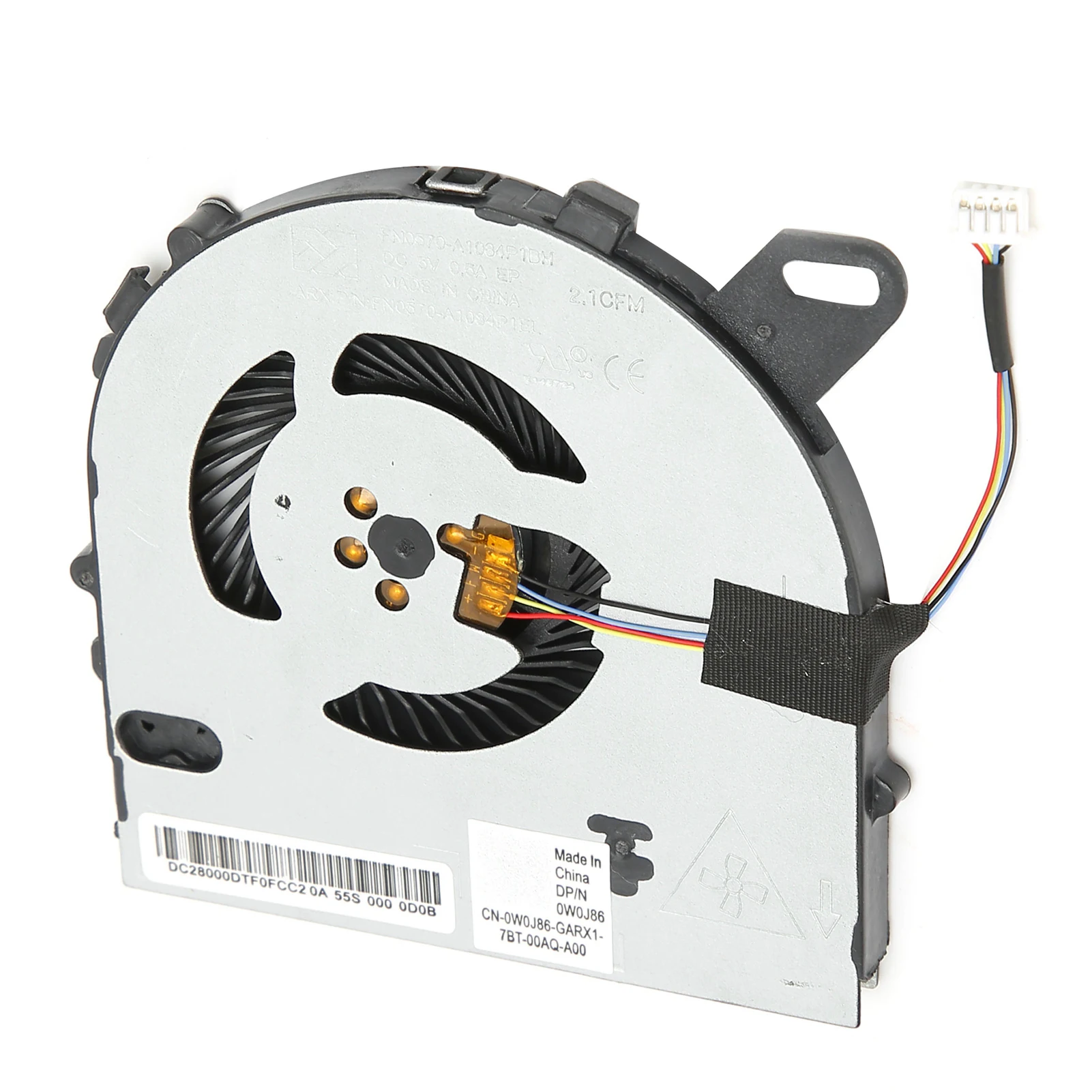 PC CPU Fans Strong Heat Dissipation Durable Compatible Computer Radiator CPU Air Cooler for DELL Laptops Computer Accessories