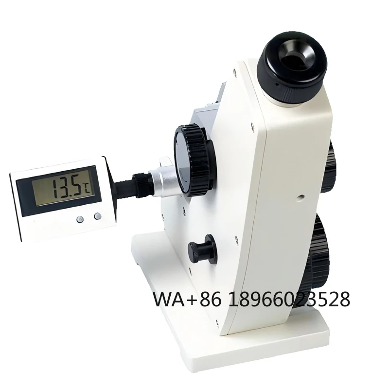 

Abbe Refractometer Monocular Lab Digital Refractometer Brix Refractometer Refractive Index Meter