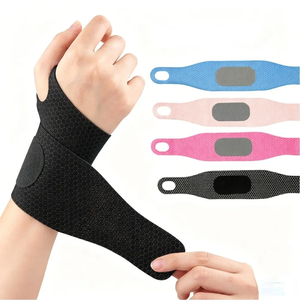 New Skin-Friendly Wrist Brace Elastic Fitting Wristband Breathable Compression Support Wrist Guard Daily Sports Joint Protection