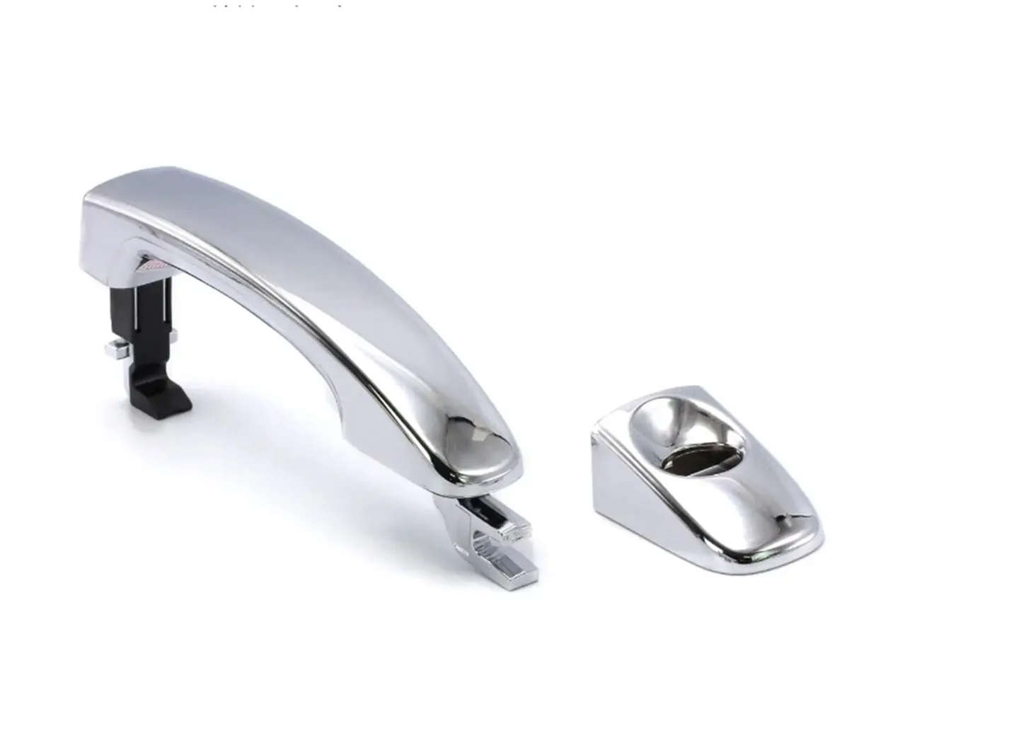 مقبض الباب الخارجي لمازدا BT50 2012-2020 فورد رينجر 2012-2021 ايفرست T6 T7 كروم وأسود