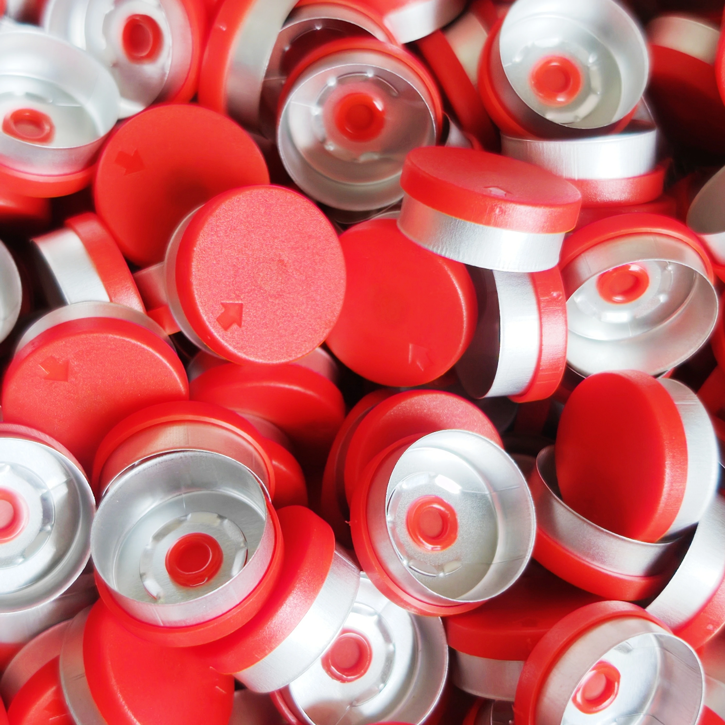 

20mm Plastic Aluminium cap,200pcs/lot, Colored Plastic Caps, pharmaceutical caps,Closure tops for crimping glass vial