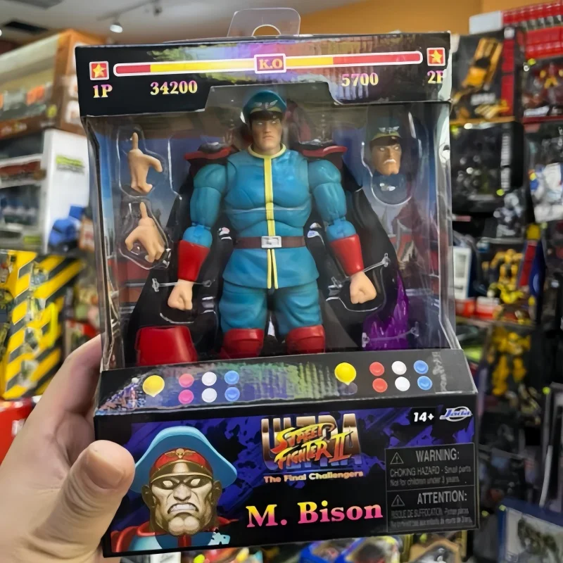 

New Genuine In Stock Jada Toys 1/12 Street Fighter M. Bison Baisenweiga