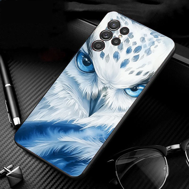 

Phone Case For Samsung Galaxy S25 S24 S23 S22 S21 Ultra S24 S23 S22 S21 S25 Plus S24 S20 FE Owl