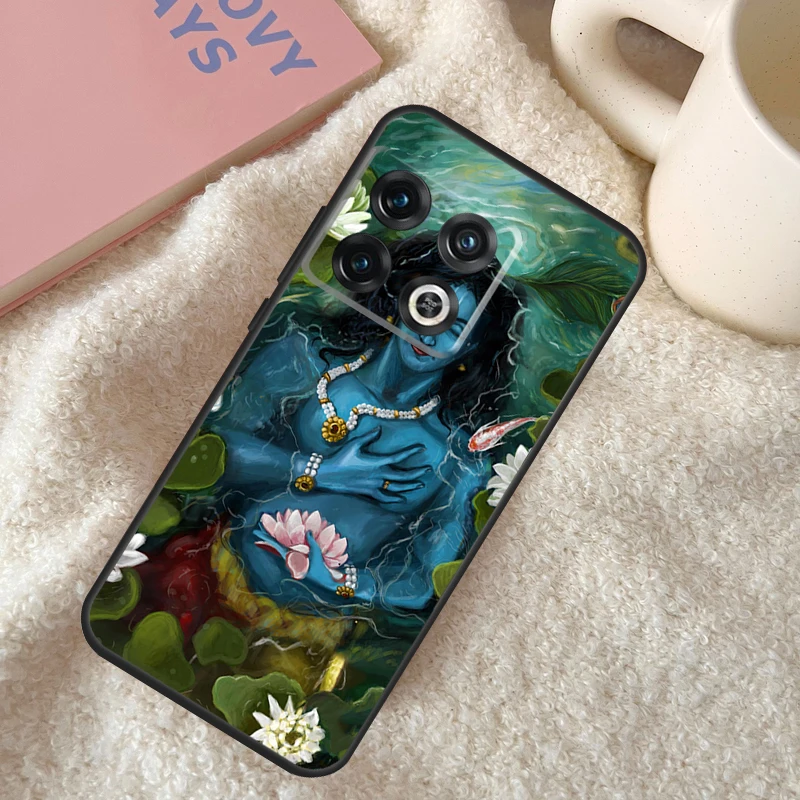 Indian God Lord Krishna Case For OnePlus 9 11 10 Pro 9R 9RT 10T 8T Cover For OnePlus Nord 2 2T CE2 N10 N20 N100 Ace