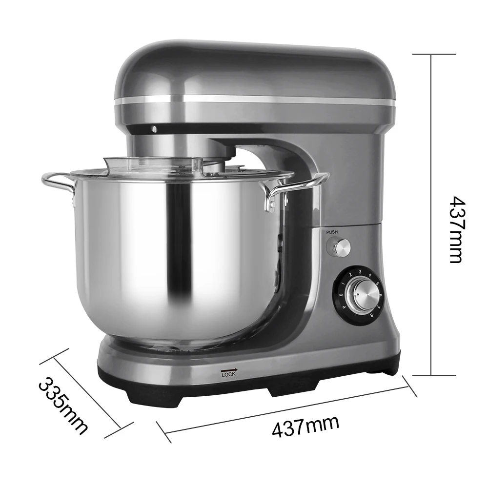 11L 2000W Large Powerful Electric Mixer Double Dough Hooks Planetary Baking Cake Bread Mixer Home Kitchen Appliance Food Mixer view 5