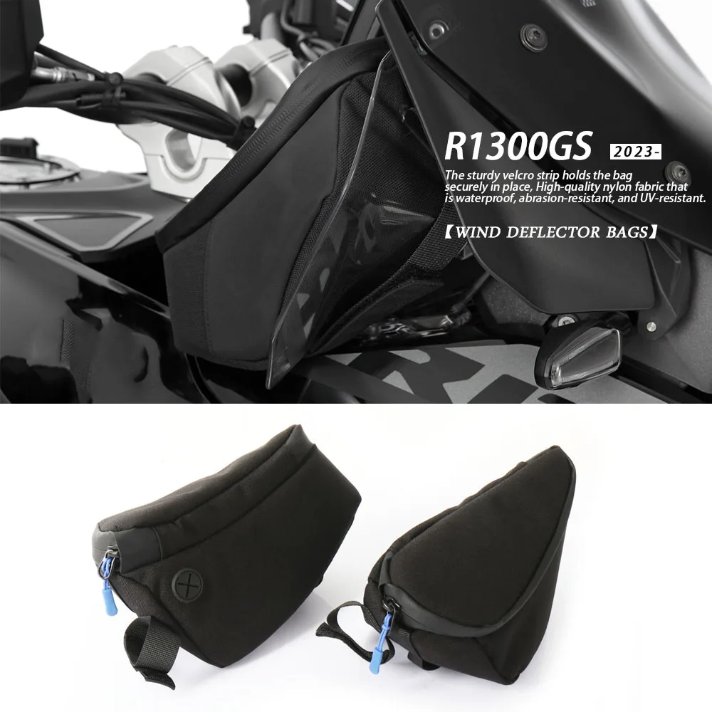 

Motorcycle For BMW R1300GS R1300 GS R 1300 GS 2023 2024 Fairing Wind Deflector Bags Side Windshield Storage Package Set