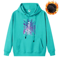 Cali Fornia Printed Hoodies Autumn Oversize Loose Sweatshirt Warm Cozy Mens Clothing Men Women Pullover Couple Wear