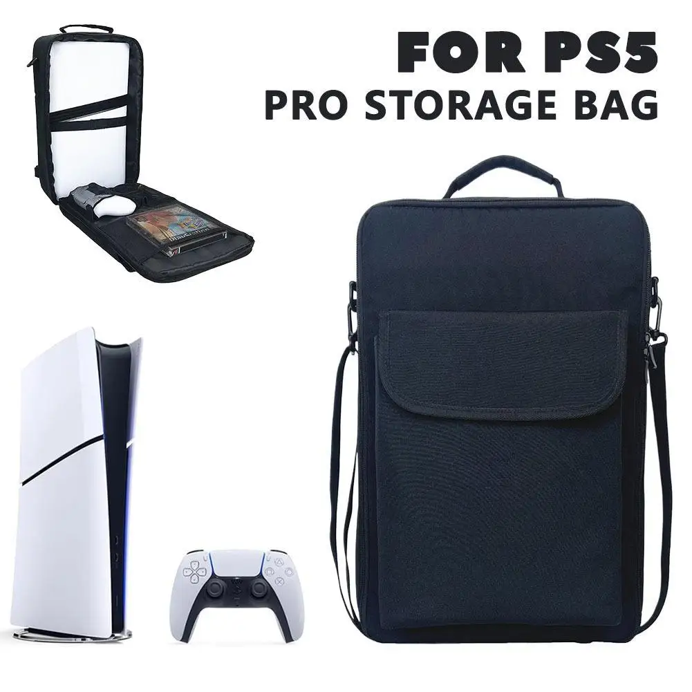 

Host backpack suitable for PS 5 PRO storage bag compatible with PS 5 Slim host handbag