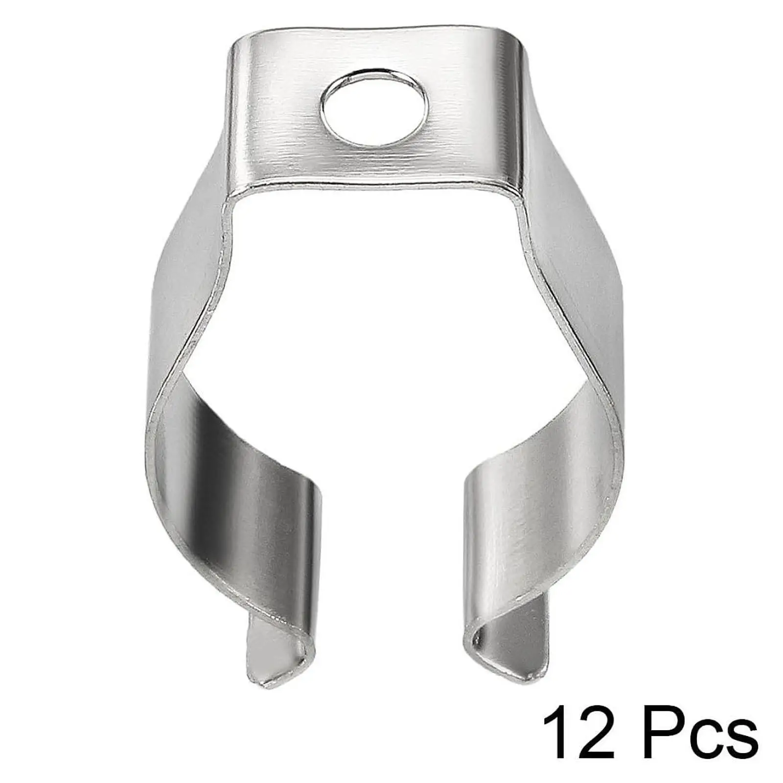 U Shape Stainless Steel LED Tube Clips Holder Bracket Support Accessory Prevent Sagging for Home Lighting