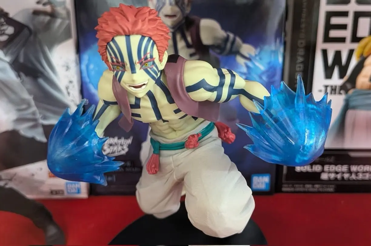 Auf Lager Bandai Original Echte Banpresto Anime Yaiba Akaza Vibration Stars Plus 14cm Modellfigur – Detail 7