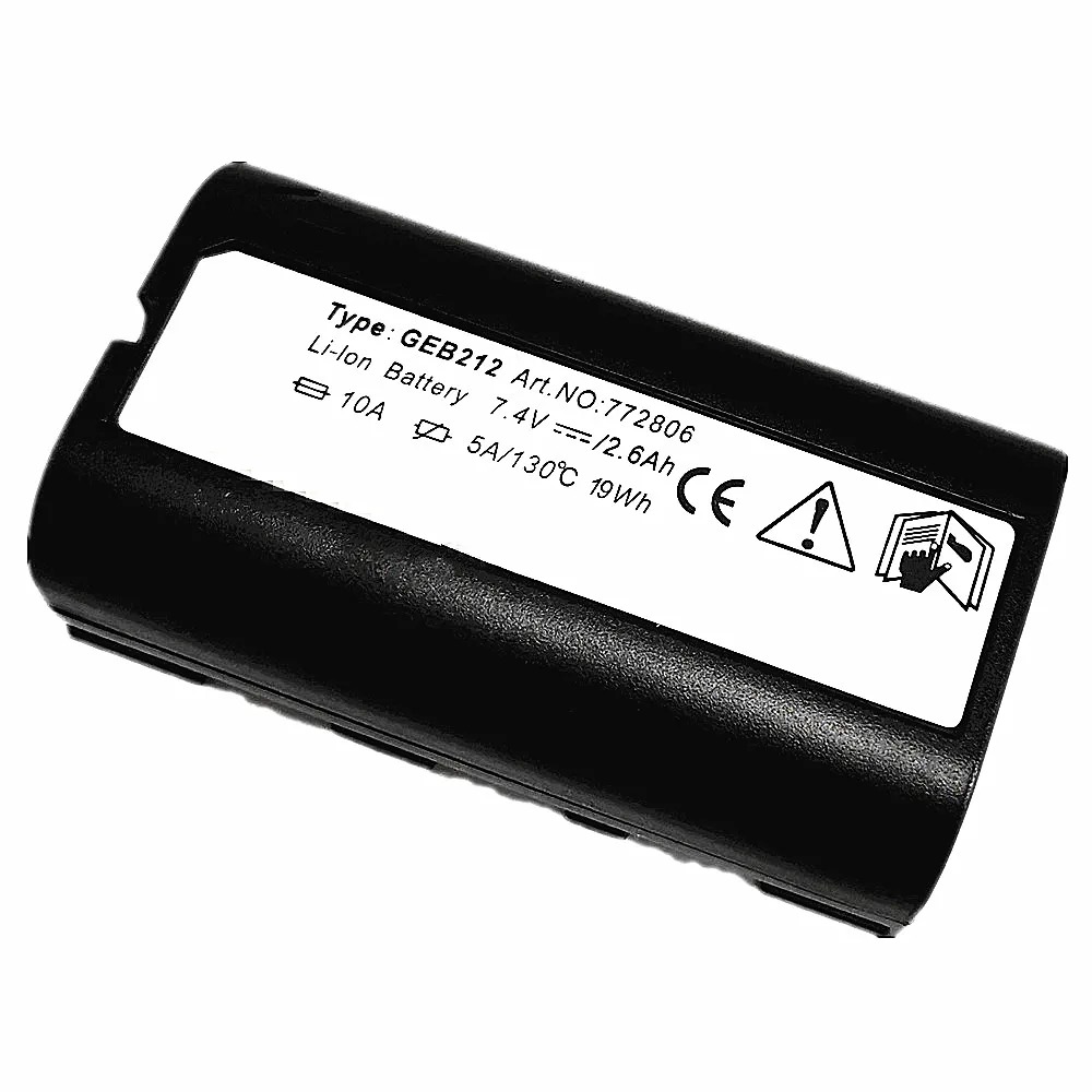 

High Quality 7.4V 2600mAh GEB212 Replacement Battery Fit For Lei-ca ATX1200 ATX1230 GPS1200 GPS900 GRX1200