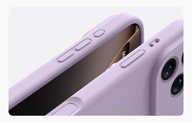 iPhone 17 16 Pro Max用、iPhone Air Case ELVEV マグネット式ハードPC + ソフトTPUテクスチャ防水保護電話ケース