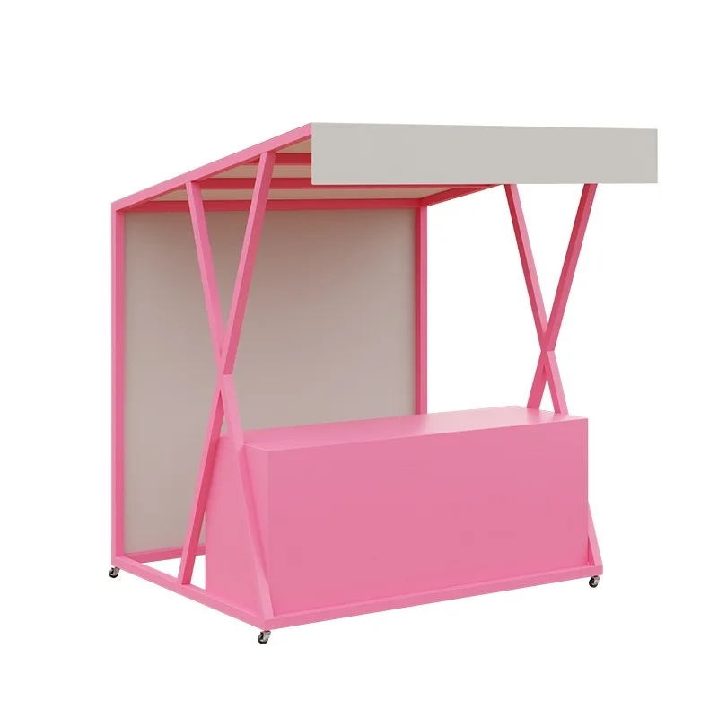 

Outdoor Night Market Stall Rack Market Promotion Shelf Food Street Display Rack Commercial Street Stall Rack