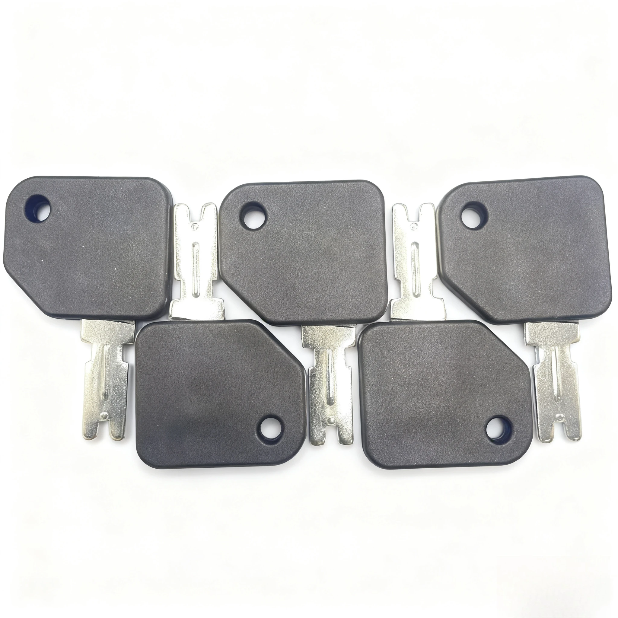 1/5/10PCS 166 Forklift Ignition Keys Plastic Handle 186304 Compatible with Hyster Gradall Generic Clark Yale Crown Gehl etc