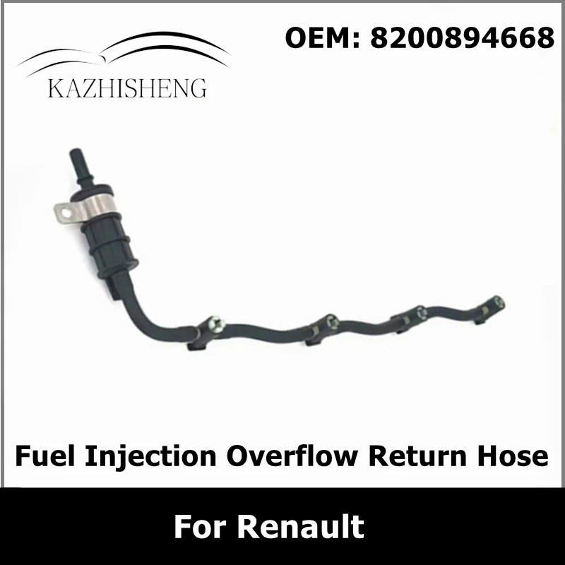 Fuel Injection Overflow Return Hose 8200894668 for Renault 2.0 DCI M9R 8200762577 8200596291 8200417884