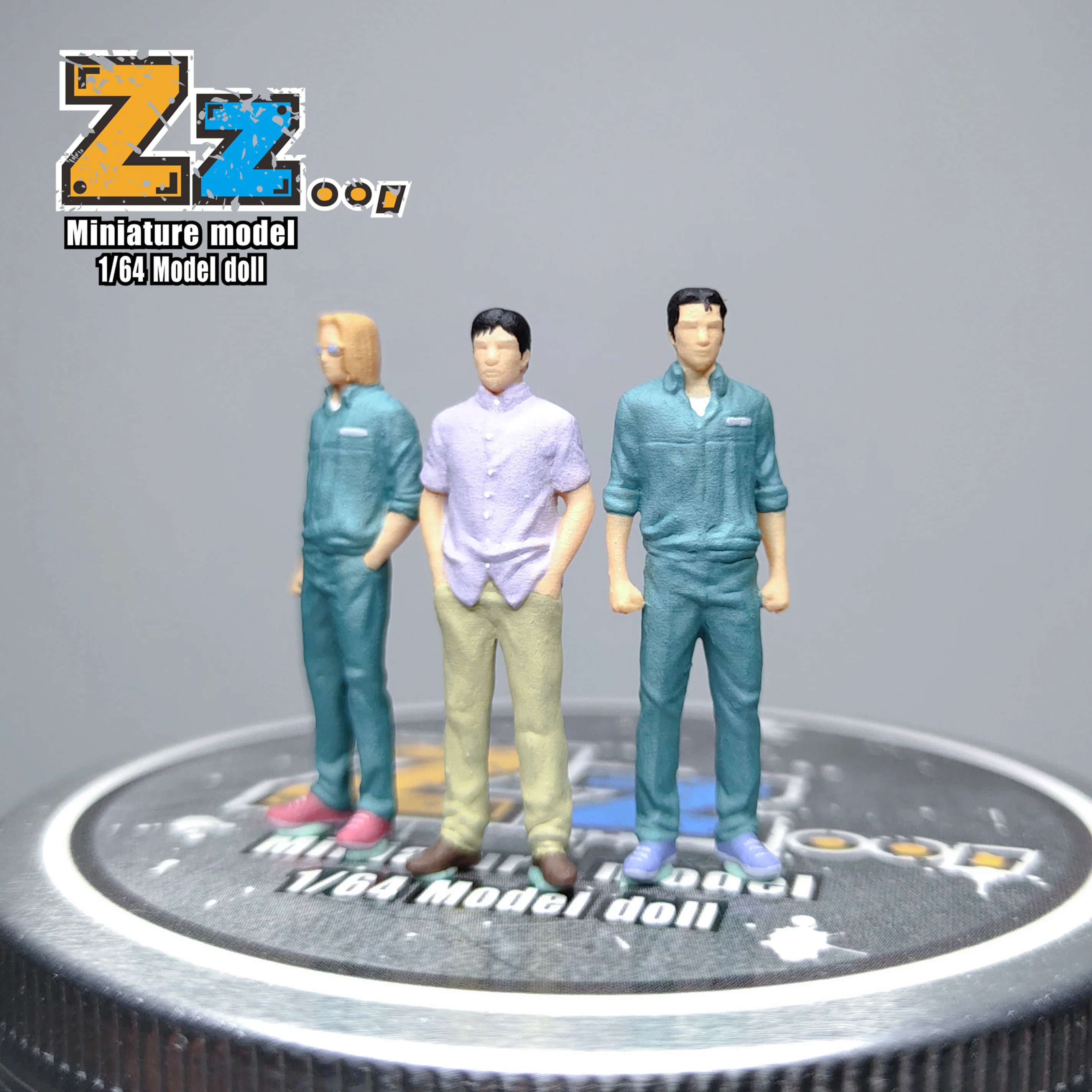

Zz Studio 1/64 Dolls RedSuns Project D Automobile Repair Pre Order Does Not Include Cars