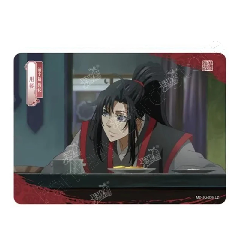 Original KAYOU Animation MoDaoZuShi Cards JQ card Drunk Dreams Wei Wuxian Lan Wangji Signature Card Collection Card Master Devil
