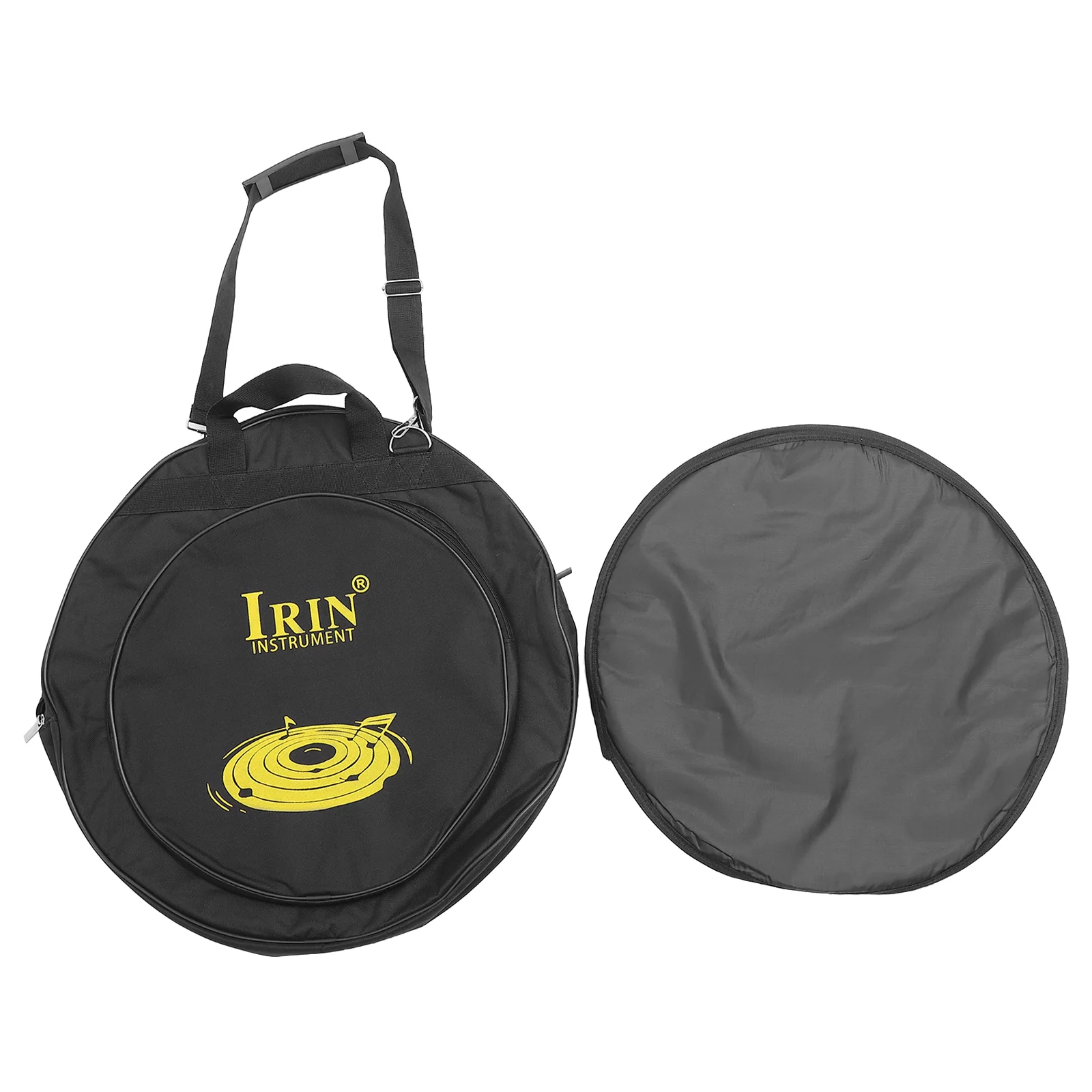 

Cymbal Bag Case Storage Round Tote Bags Padded Instrument Holder Hand Stick Suitcase Drum with Carry Handle