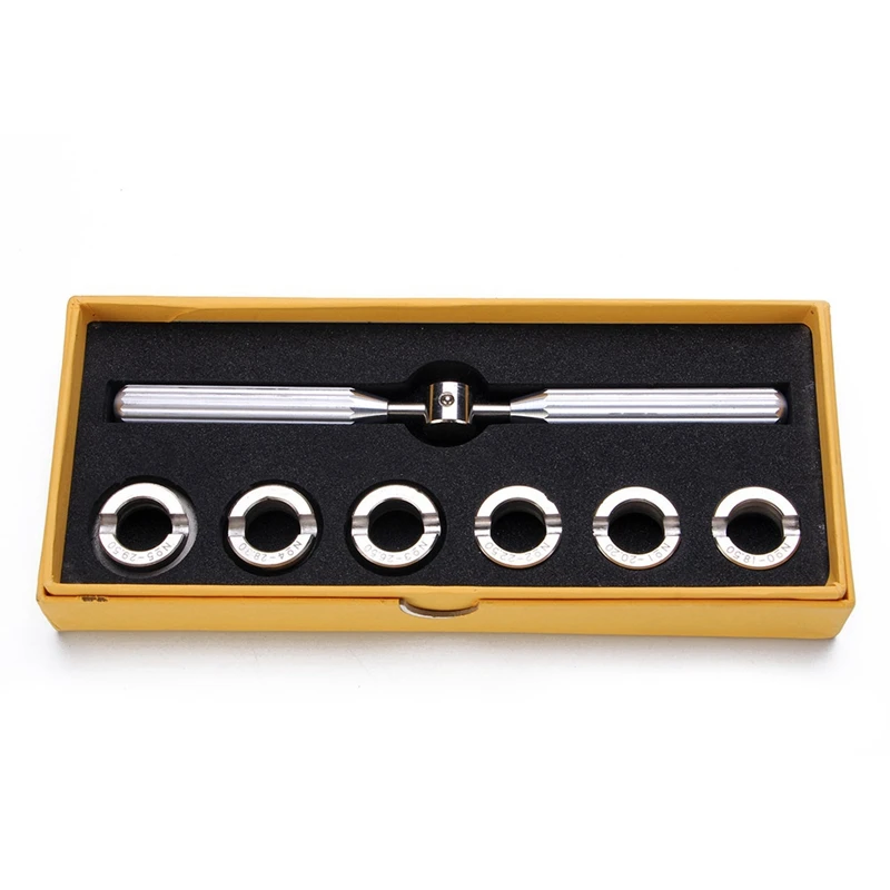 

7Pcs Professional Opener Watch Rear Case Opener Kit,Watch Repair Tool Opening And Fitting Screw Cases For Rolex/Tudor