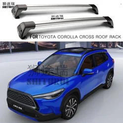 SHITURUI for TOYOTA COROLLA CROSS 2020  2022 2023 2024 Cerato Ultra Quiet Truck Roof Bar Car Special Aluminum Alloy Belt Lock