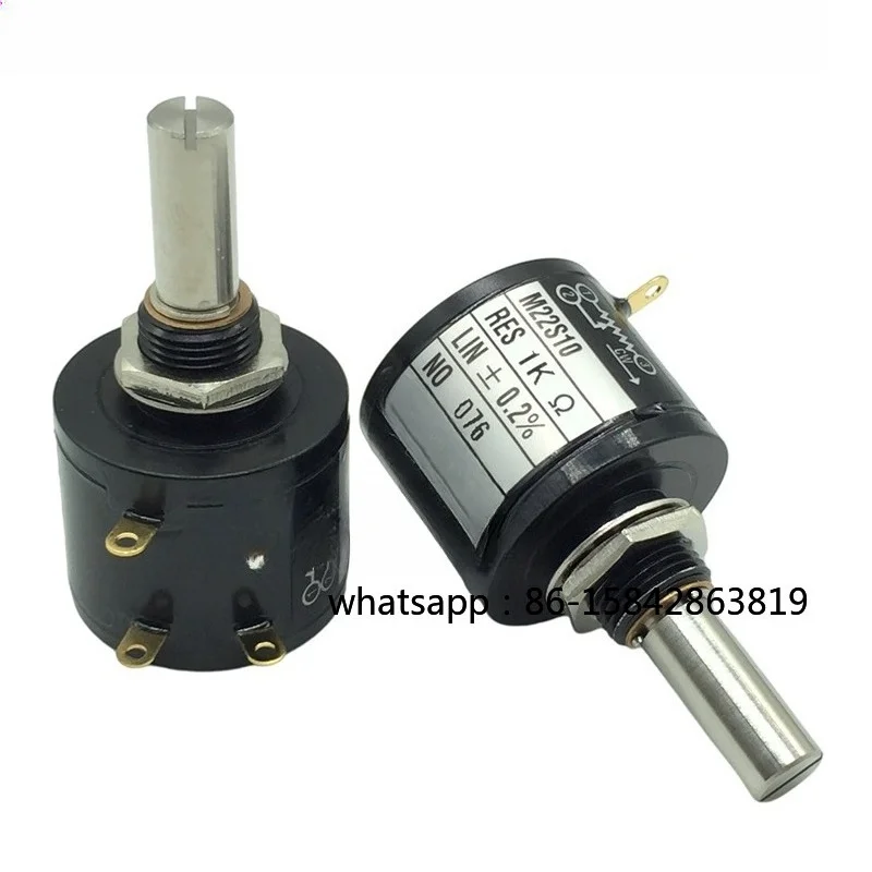 Original  COPAL precision ten-turn wire wound potentiometer M22S10 1K2K5K10K（1pcs）