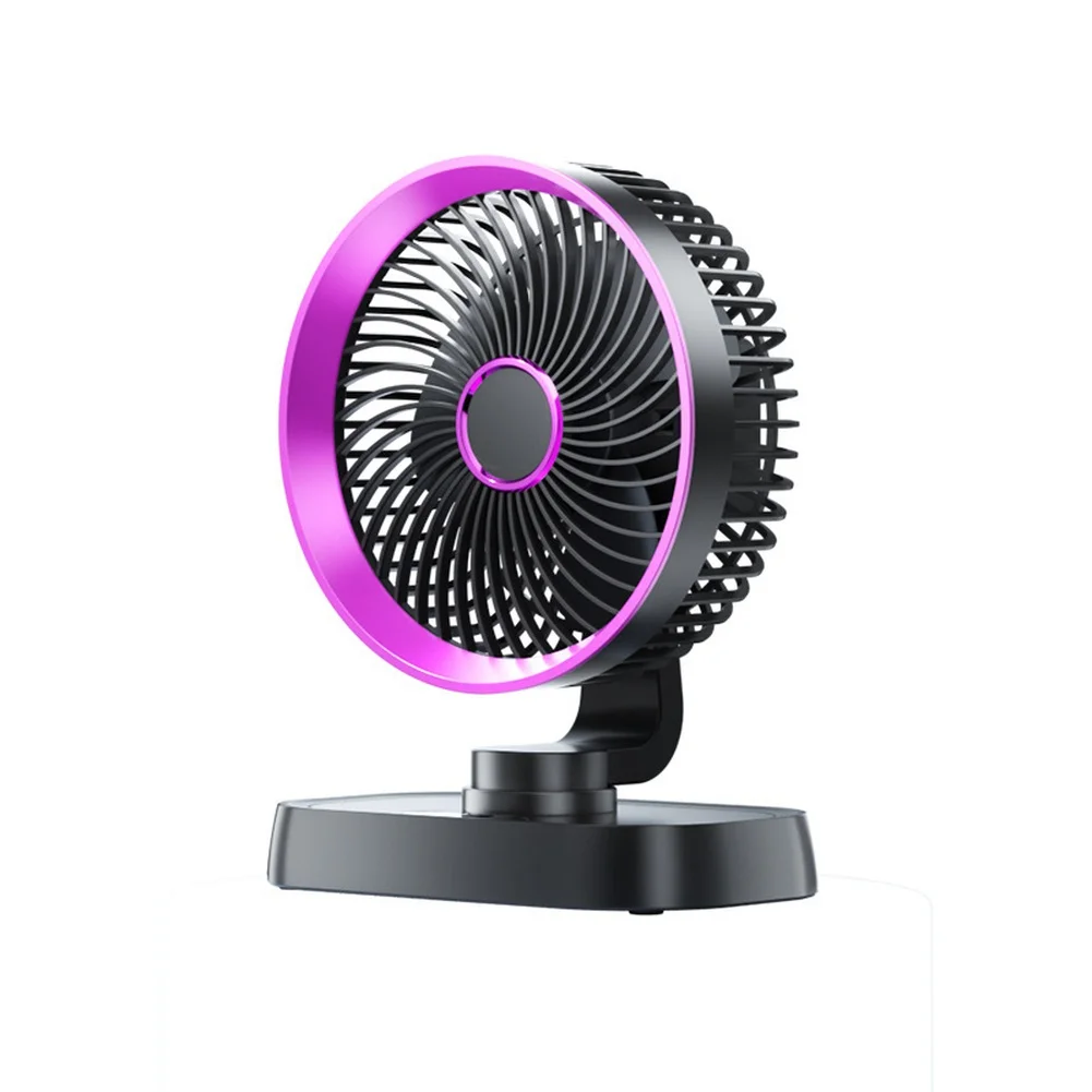For Summer Heat Relief USB Desktop Fan Turbo Boost Cooler Ventilator 6000 RPM Motor 200 Percent Increased Airflow