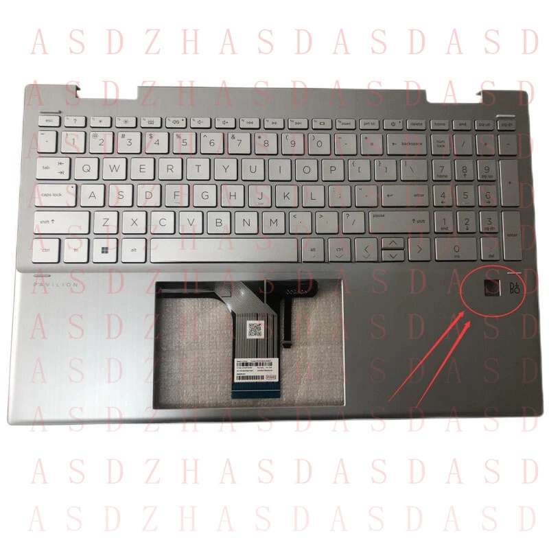 Z  NEW Genuine  for  HP 15-ER 15-ER0051NR Palmrest Backlit Keyboard M45130-001 M45127-001
