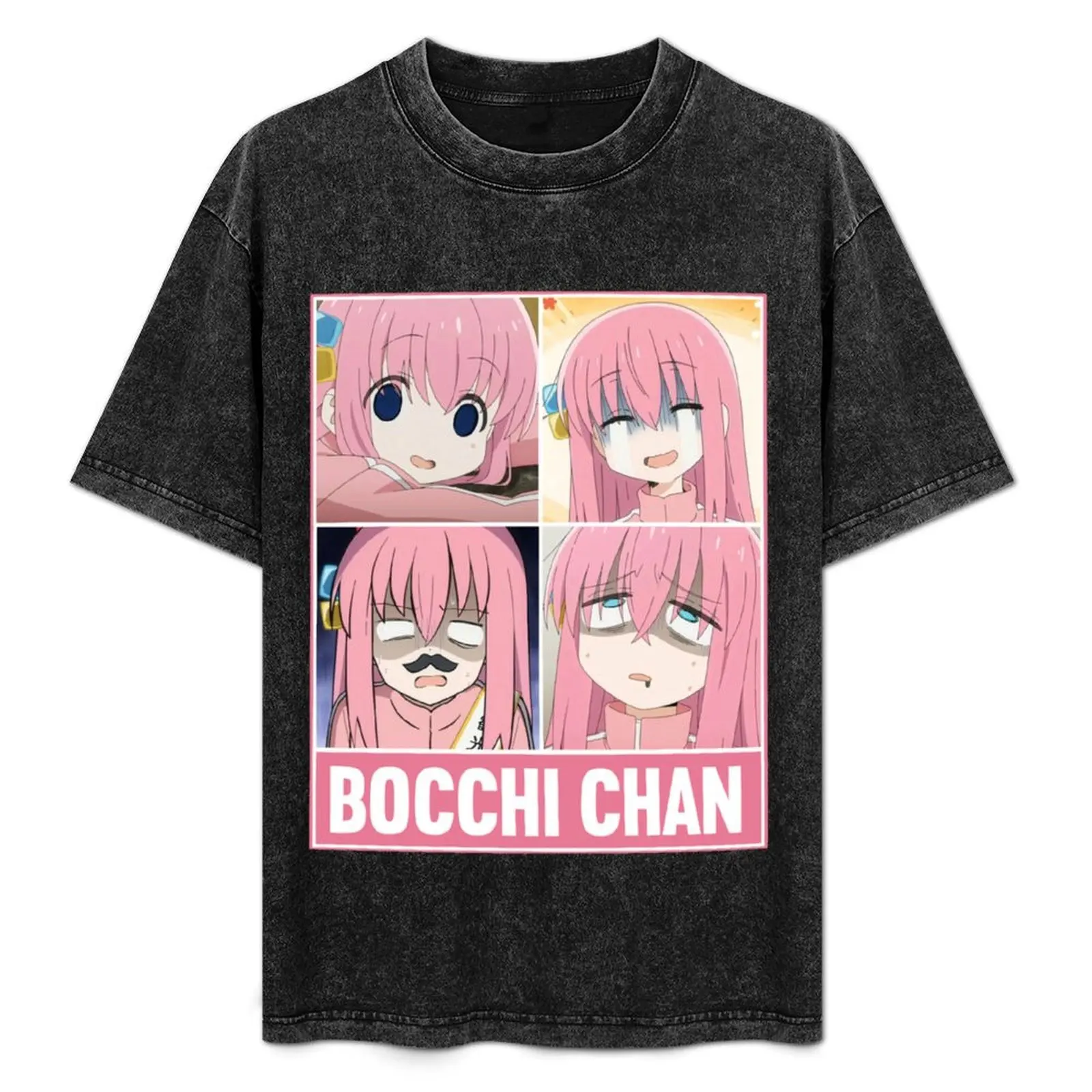 

Bocchi the Rock T-Shirt Minimalist Casual Short Sleeve Top