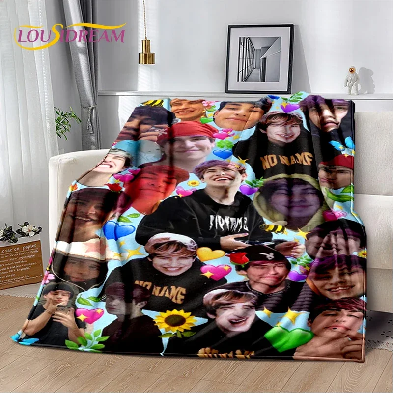 3D Sam and Colby XPLR Boys Soft Flannel Blanket for Bed Bedroom Sofa Picnic,Throw Blanket for Cover Outdoors Leisure Gift Kids
