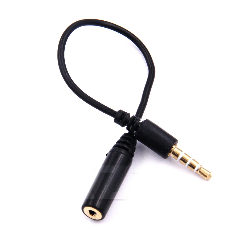 

Audio Adapter Cable 2.5mm Female Stereo to 3.5mm Jack 1/8" Male Headset Plug 4 Pole for Iphone Speaker Headphone Cable