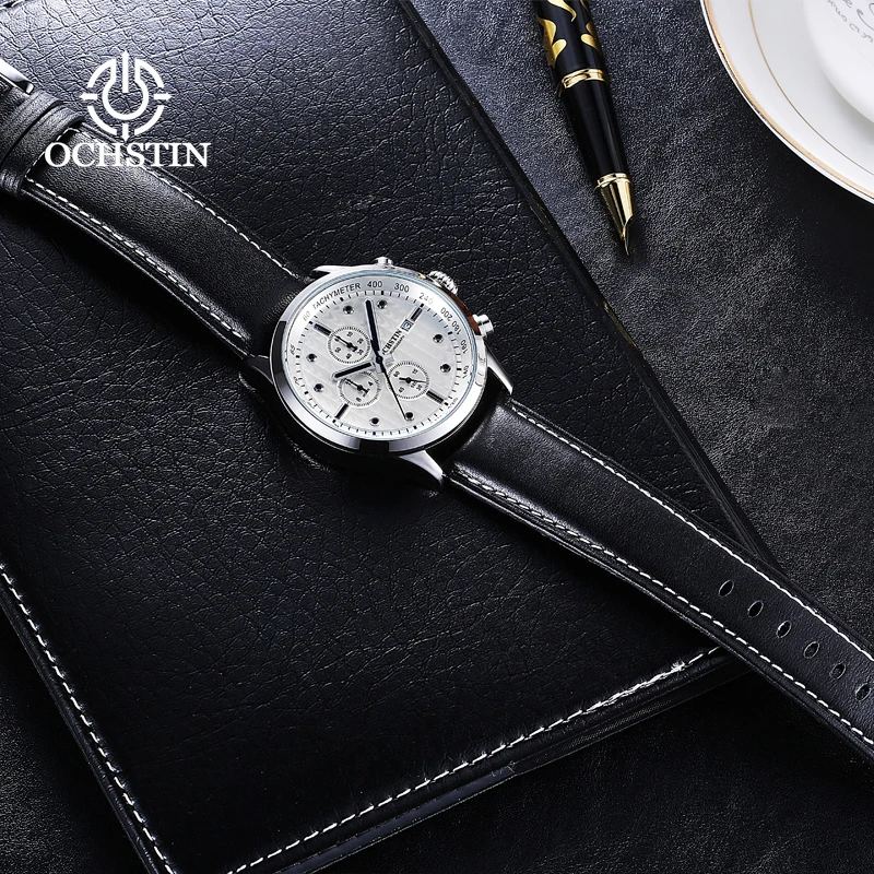 Ochstin 2024 New Avengers Chronology Series Casual Fashion Multi functional Quartz Movement Waterproof Watch Men's Quartz Watch