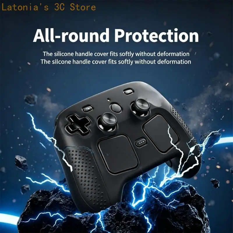 Starke Silikonhülle, bequem für Steam Controller 2, leicht zu reinigen und zu pflegen – Detail 10