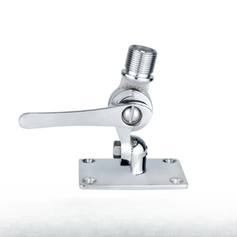 316 stainless steel antenna base, adjustable satellite antenna base, satellite navigator GPS Beidou nautical marine